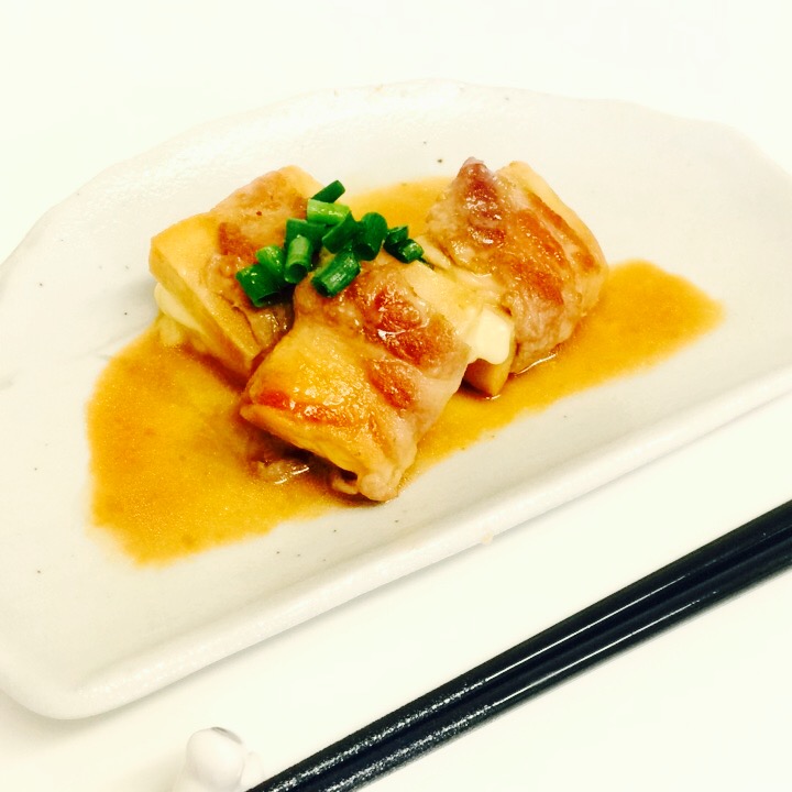 BCAAたっぷり高野豆腐の肉巻き 完成2